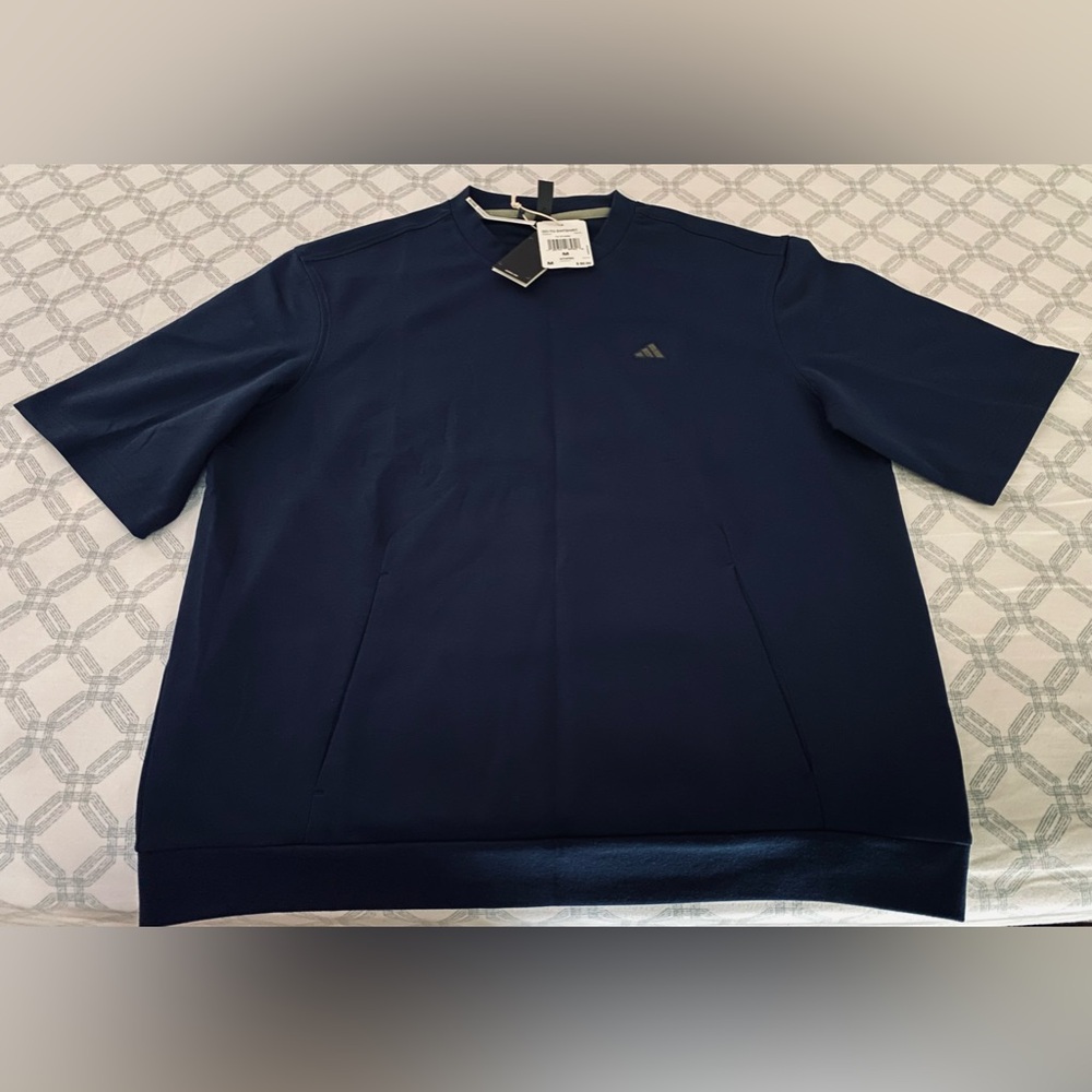 adidas Go To Sweatshirt Navy Blue Size Medium Men’s New With Tags
